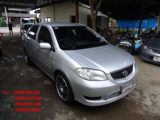 ขาย Toyota Vios สีบรอนซ์เงิน ติดแก็ส lpg ราคา 235,000 บาท ++++++++