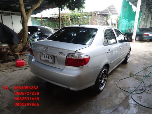 ขาย Toyota Vios สีบรอนซ์เงิน ติดแก็ส lpg ราคา 235,000 บาท ++++++++