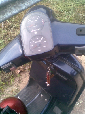 เวสป้า cosa เดิมๆ ทะเบียนโอน