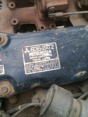 ขายFUSO TD 3273เครื่อง6D15-T2โบนอก