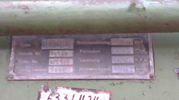 Sell> เครื่องอาร์คมือสอง ระบบลม (นิวเมติก)  25 KVA ของเยอรมันครับ ใช้ได้ทั้งไฟบ้าน 220V./380V. ครับ กำแพงแสน นครปฐม