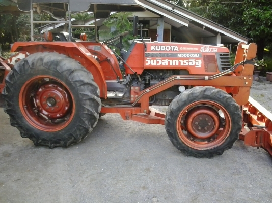 ขายด่วนมากๆ KUBOTA M5000 ตัวแรงที่ล่ำลือในตำนานKUBOTA เอกสารเล่มทะเบียน พร้อมชุดโอน