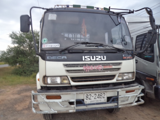 ขาย785000บาท รถ6ล้ออีซูซุเดก้า195แรง ช่วงยาวสภาพดีพร้อมใช้งานคับ
