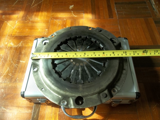 จานกดคลัทช์ มังกรทอง