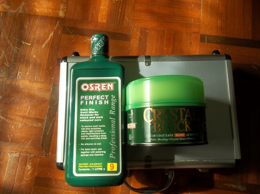 น้ำยาขัดสีและครีมเคลือบสีรถยนต์