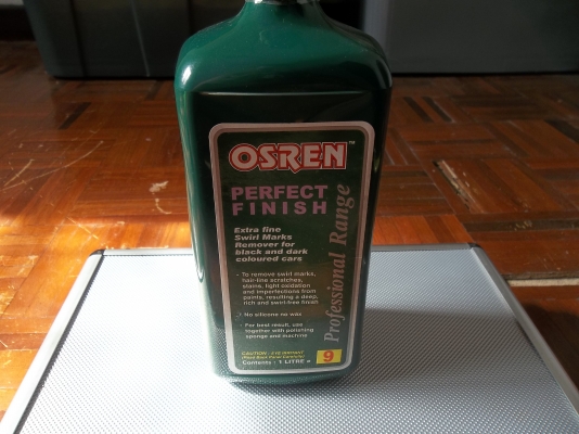 น้ำยาขัดสีและครีมเคลือบสีรถยนต์