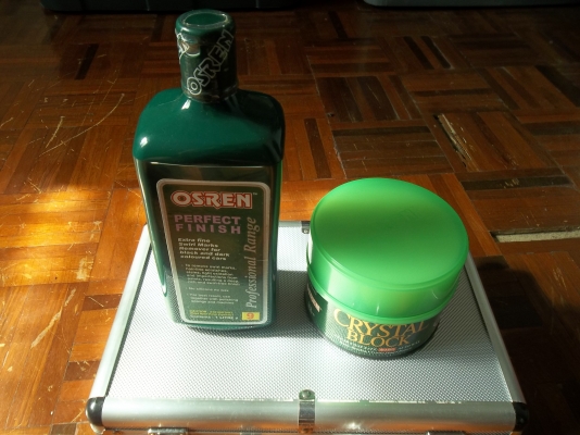 น้ำยาขัดสีและครีมเคลือบสีรถยนต์