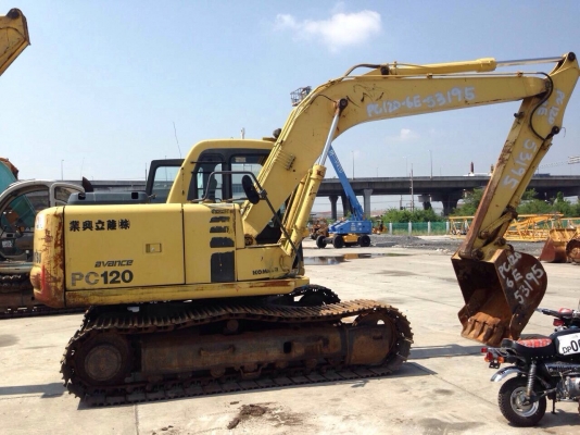 ขายด่วน!!! KOMATSU PC120-6E เก่านอก ไมล์ 1700ชม. สภาพสวยค่ะ พร้อมใช้งาน เอกสารinvoice