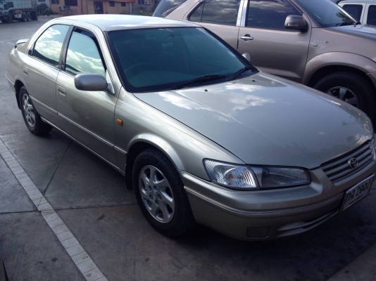 ***ขายแล้วครับขอบคุณ Truck2hand ขาย เก๋งสวยๆเดิมบางทั้งคัน ไม่เคยติดแก๊ส TOYOTA CAMRY 2.2 SE.G AUTO ตัวท็อป ปี43/00 เครื่องเดิมเกียร์เดิม ภายในสวย อ็อปชั่นครบ แอร์เย็น สีสันสวยบางทั้งคัน หน้า-หลังเดิมๆไม่เคยชน ไม่จมน้ำ ภายในสวยครบ ยางดี ล้อ