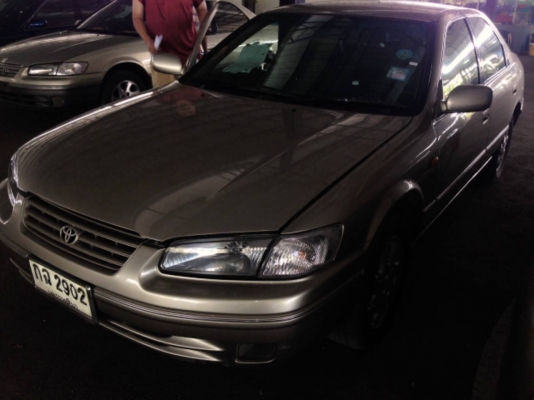 ***ขายแล้วครับขอบคุณ Truck2hand ขาย เก๋งสวยๆเดิมบางทั้งคัน ไม่เคยติดแก๊ส TOYOTA CAMRY 2.2 SE.G AUTO ตัวท็อป ปี43/00 เครื่องเดิมเกียร์เดิม ภายในสวย อ็อปชั่นครบ แอร์เย็น สีสันสวยบางทั้งคัน หน้า-หลังเดิมๆไม่เคยชน ไม่จมน้ำ ภายในสวยครบ ยางดี ล้อ