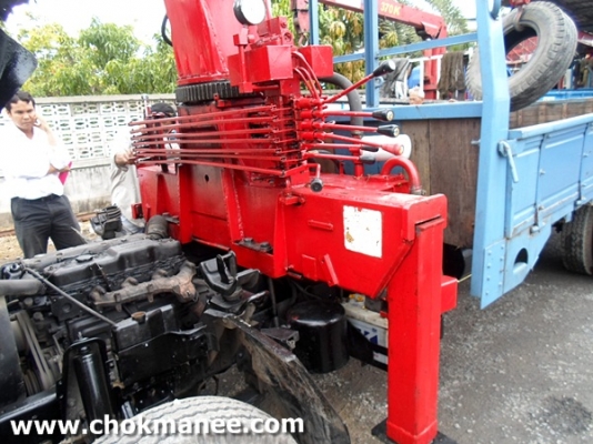 ซื้อขายแล้วครับ รถบรรทุกติดเครน 3.7 ตัน 4 ท่อน