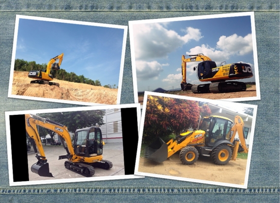 JCB รถตักหน้าขุดหลัง รถขุด รถบด เครื่องจักรกลหนักจากประเทศอังกฤษ