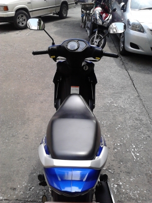 Suzuki New Smash ปี55 สตาร์ทมือ รถบ้าน ใช้น้อย สีสวย เอกสารโอนครบ