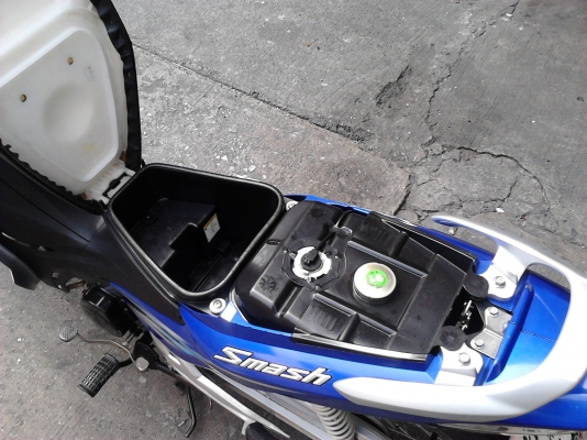 Suzuki New Smash ปี55 สตาร์ทมือ รถบ้าน ใช้น้อย สีสวย เอกสารโอนครบ