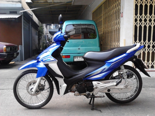 Suzuki New Smash ปี55 สตาร์ทมือ รถบ้าน ใช้น้อย สีสวย เอกสารโอนครบ