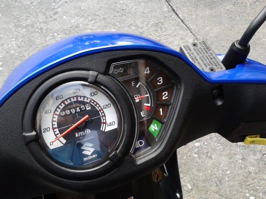 Suzuki New Smash ปี55 สตาร์ทมือ รถบ้าน ใช้น้อย สีสวย เอกสารโอนครบ