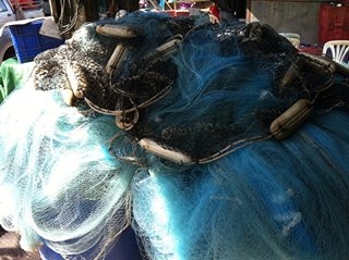 ขายอวนเอ็น(69ตัว) 7ไซร้ ลึก 600 ตา