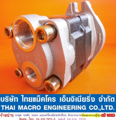 ปั๊มไฮดรอลิก รถเครน 2-3 ตัน #32L  เสื้อหนา 54mm แกน 10 ร่อง