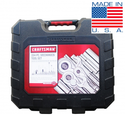 กล่องเครื่องมือ CRAFTSMAN 154 ชิ้น