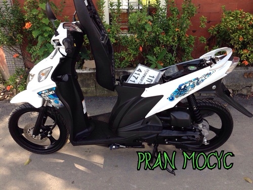 ขายsuzuki  nex สีขาว ปี2555