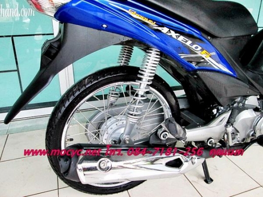 AXEELO ปี 55 ( สต๊าทมือ ) ไมล์ 3 พันโล เครื่องยนต์ ระบบหัวฉีด แรงด้วย125 cc.แถมหมวกกันน๊อก23900