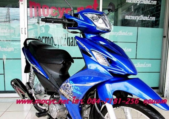 AXEELO ปี 55 ( สต๊าทมือ ) ไมล์ 3 พันโล เครื่องยนต์ ระบบหัวฉีด แรงด้วย125 cc.แถมหมวกกันน๊อก23900