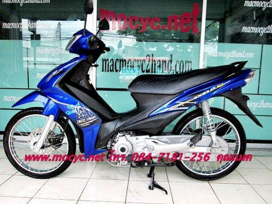 AXEELO ปี 55 ( สต๊าทมือ ) ไมล์ 3 พันโล เครื่องยนต์ ระบบหัวฉีด แรงด้วย125 cc.แถมหมวกกันน๊อก23900