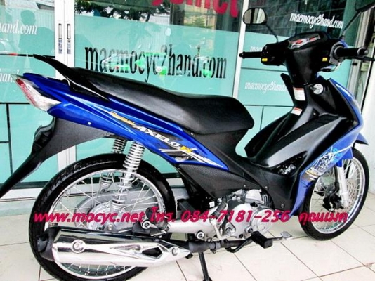 AXEELO ปี 55 ( สต๊าทมือ ) ไมล์ 3 พันโล เครื่องยนต์ ระบบหัวฉีด แรงด้วย125 cc.แถมหมวกกันน๊อก23900