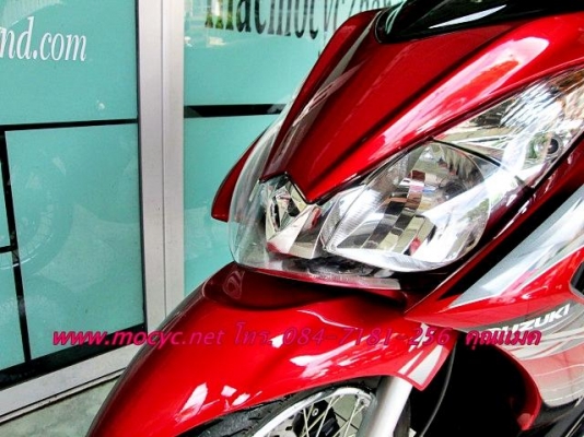 skydrive สีแดง ปี 56 รถ 5 เดือน ไมล์ 3 พันโล เครื่องยนต์ หัวฉีด แรงด้วย125 cc.แถมหมวกกันน๊อก 22900