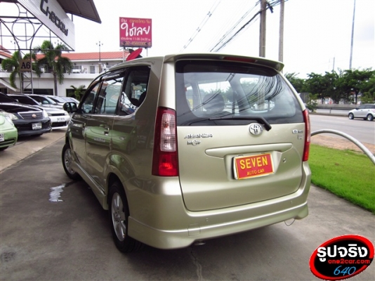 TOYOTA AVANZA 1.3 S ติด NGV  ปี 2006
