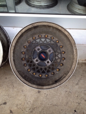 ขายล้อ 3 ชิ้นแท้ Southern Ways ขอบ 15 4/114.3 ลายรังผึ้ง สวยคลาสสิค