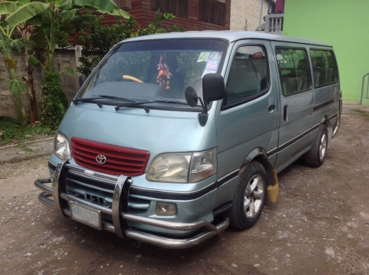 ขายรถตู้ TOYOTA  HIACE หัวจรวจ ดีเชล 3000 ปี 97 / 40