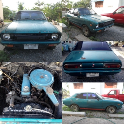 ขาย Datsun 120y เครื่องดี มีแอร์ ทะเบียนโอน+ภาษีเต็ม 23,000 บาท