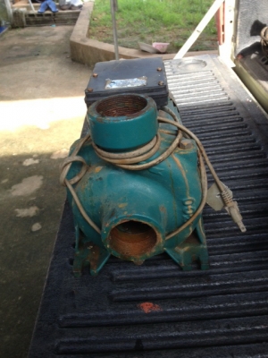 ปั้มหอยโข่ง  ขนาด 2 แรง