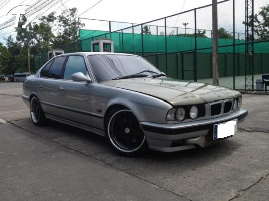 BMW E34 525i ปี 89 เกียร์ AUTO วาง1J 2500 set turbo เดี่ยว+Blow off+timer+LPG mix ของแต่งเพียบ ลดราคาลงครับ ประกันชั้น 3 เหลืออีก 6เดือน
