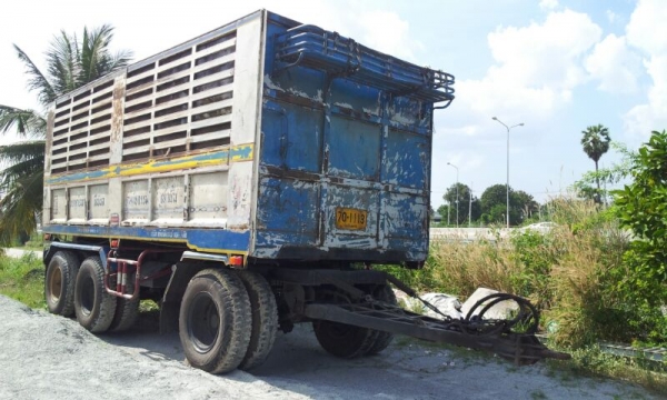 ลูกพ่วง 3 เพลา ส.ส่งเสริมยาว 6.50 เมตร