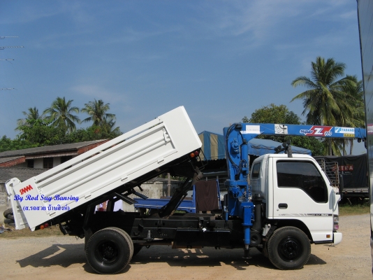ขาย 6 ล้อ อีซูซุ NQR 150 แรงดัมพ์พร้อมเครน 3 ตัน สภาพสวยจัดกว่า 90\% เครื่องแน่น คัสซีสวยกิ๊ป สนใจชมรถก่อนได้ครับ