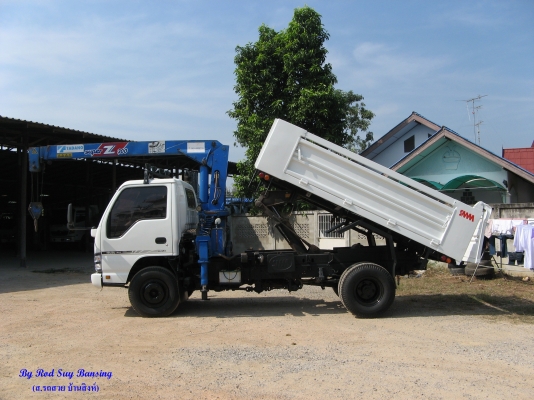 ขาย 6 ล้อ อีซูซุ NQR 150 แรงดัมพ์พร้อมเครน 3 ตัน สภาพสวยจัดกว่า 90\% เครื่องแน่น คัสซีสวยกิ๊ป สนใจชมรถก่อนได้ครับ