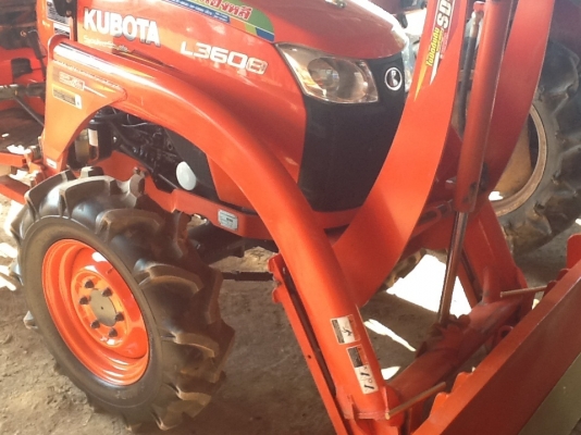 คูโบต้า L3608 4 WD 2 เพลา ใบมีดหน้ารุ่นใหม่ ดีๆถูกๆ