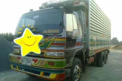 10ล้อHINO2Kสมอเงิน240ปี43 ดั้มเนียมอู่ฮวดการช๋างเครื่องเกียร์เดิม