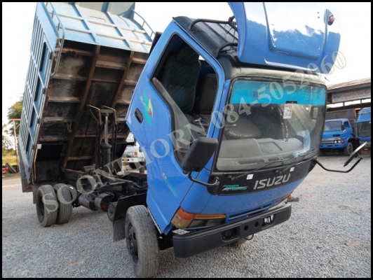 ขายด่วน รถบรรทุก 6 ล้อดั้ม ISUZU NKR 110 แรง หัวการ์ตูน (รถห้าง) ดั้มเกษตร สภาพพพร้อมใช้ ราคาสุดคุ้ม