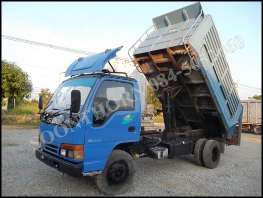 ขายด่วน รถบรรทุก 6 ล้อดั้ม ISUZU NKR 110 แรง หัวการ์ตูน (รถห้าง) ดั้มเกษตร สภาพพพร้อมใช้ ราคาสุดคุ้ม