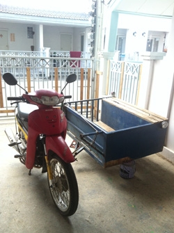 ซาเล้งพ่วงข้าง รถSuzuki Best 110 ถูกๆๆๆ ใช้ได้เลย