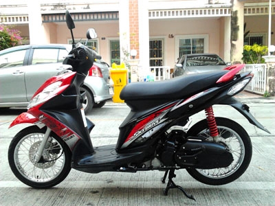 ขาย Suzuki Skydrive 2012 ลายใหม่ล่าสุด รถ 4 เดือน ไมล์แท้ 2289 กม สภาพสวย เดิมๆ เครื่องหัวฉีดประหยัดน้ำมัน
