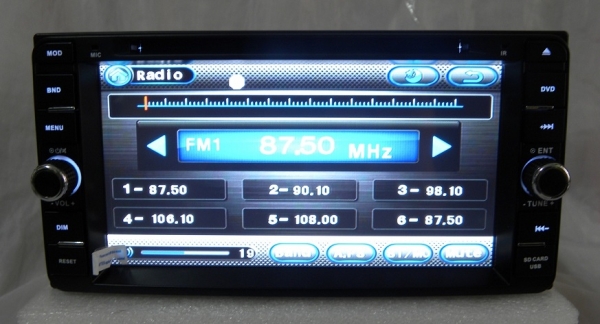 -TOYOTA  2 din 7นิ้ว  4600-