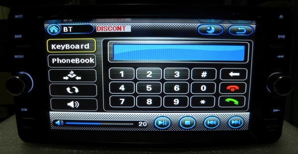 -TOYOTA  2 din 7นิ้ว  4600-