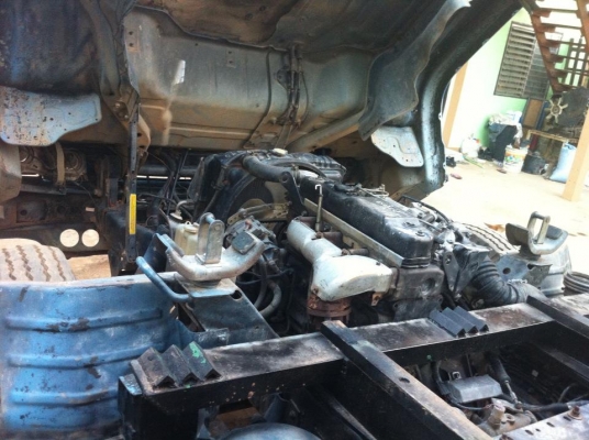 ่หกล้อNPR115แรงรถดั้มเกษตรช่วงล่างFพวงมลัยเพาเวอร์แอร์เย็นยางสวยรถพร้อมใช้