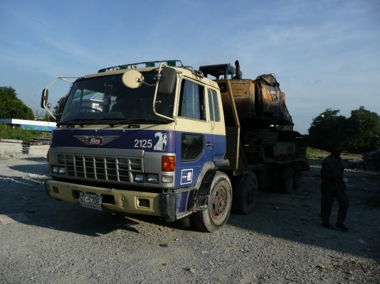 ขาย HINO FN288 12ล้อ รถนอกเครื่องEP100 290 HP INTERCOOLER คู่กับ KOBELCO 200 MARK 2