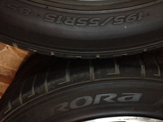 ขายแม็กซ์มือ2 Lenso Blit ขอบ15 4รู100/114 + ยาง 7,500 บาท ราคาถูก