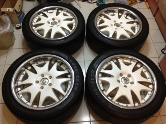 ขายแม็กซ์มือ2 ขอบ 18 Club Linea 5 รู 114+ยางใหม่สวยจัด วิ่ง 500 กม.ราคาถูก